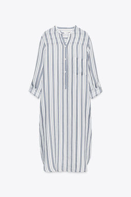 LIMITED EDITION RAMIE LONG SHIRT - Zara фото 6