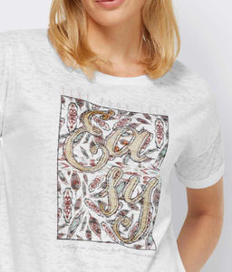 Блузка, белая - Linea tesini фото 5