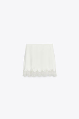 SATIN BANDEAU TOP WITH LACE - Zara фото 17