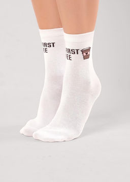 (CLE) Д2521 носки жен. моккачино (ЧЗ)