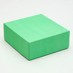 Цена за 5 шт. Коробка сборная, крышка-дно, мятная, 14,5 х 14,5 х 6 см