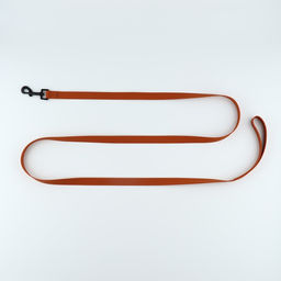 Поводок биотановый 2,5м х 20 мм, коричневый - Пушистое счастье фото 3