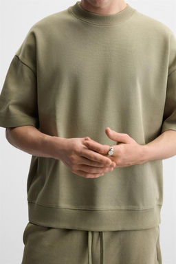INTERLOCK TEXTURED SWEATSHIRT - Zara фото 29