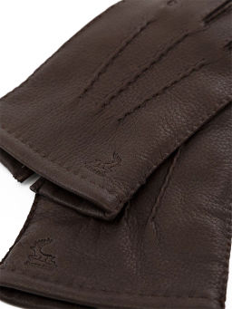 Перчатки мужские 100% ш HS626 d.brown - Eleganzza фото 2