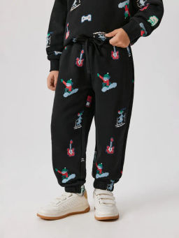 ACOOLA / Брюки детские для мальчиков Lepaludi_pt черный фото 4