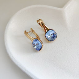 Серьги с кристаллами Swarovski - Vel vett фото 3