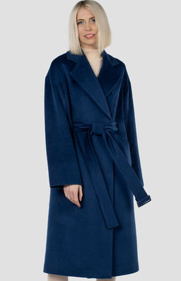 Пальто женское демисезонное (пояс) - El podio фото 11