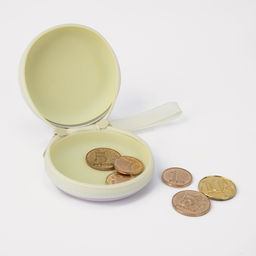 Футляр для монет/наушников на молнии, цвет белый - Simaland фото 3