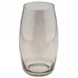 Ваза для цветов стеклянная "Лагиза" 3л, д14см, h25см, рифленная, радуга, "Прованс-1600" (Россия)