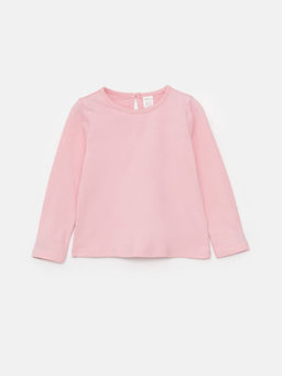 Bisiklet Yaka Basic K?z Bebek Ti??rt - Waikiki фото 3