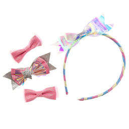 Ободок бант и заколка для волос 3 шт., набор аксессуаров для девочки, Винкс
