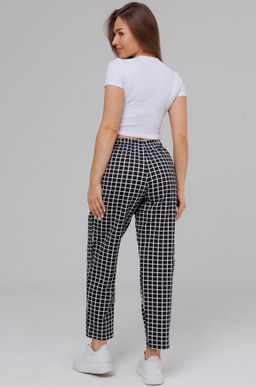 Женские брюки из футера двухнитки