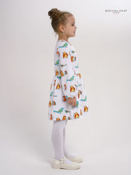 Платье Моана птички на белом - Sovalina фото 7