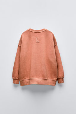 CRACKED EFFECT SLOGAN SWEATSHIRT - Zara фото 2