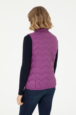 Женский фиолетовый жилет - U.s. polo assn фото 5