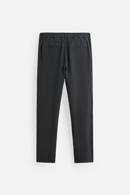 COTTON - LINEN TROUSERS - Zara фото 8