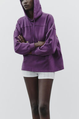 HOODIE WITH SLOGAN - Zara фото 2