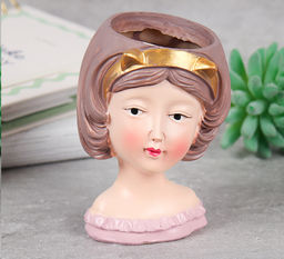 Кашпо 8,5х6х12 см Девушки / WN39-3 /уп 12/96/717535 - Галеонтрейд фото 2