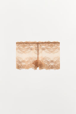 BRAGUITA CULOTTE ENCAJE / Naranja - Zara фото 4