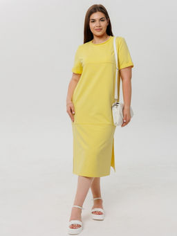 Платье женское П-179 (футер 2х нитка пенье г/к) Чёрная