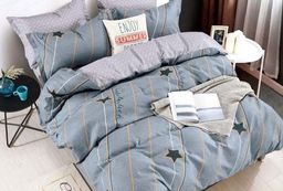 КПБ Alanna Home на резинке по кругу ALAHR064 Семейный