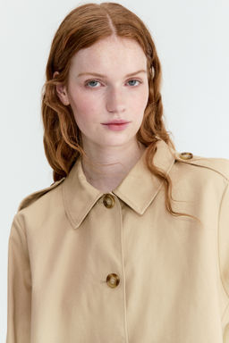 Chaqueta estilo gabardina de algod?n - H&m фото 8