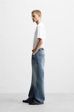 BAGGY FLARE FIT JEANS - Zara фото 4