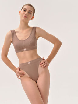 Стринги с высокой посадкой из хлопка - My фото 71