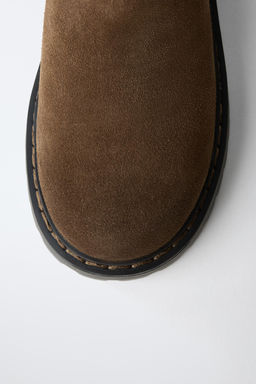 BOTA PIEL / Marr?n - Zara фото 8