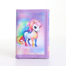 Кошелёк детский на липучке «Выбражулька», разноцветный