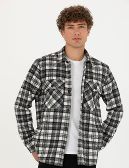 Рубашка Oversize черная