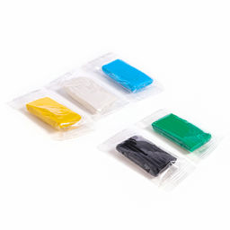 Ёлочная подвеска из полимерной глины своими руками на новый год «Змейка на шарике», набор для творчества