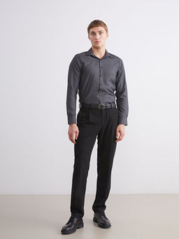 Slim Fit Uzun Kollu Arm?rl? Erkek G?mlek