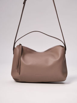 Сумка багет на плечо Deboro 30963 тауп