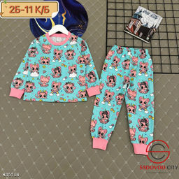 Пижама для девочки с рисунком