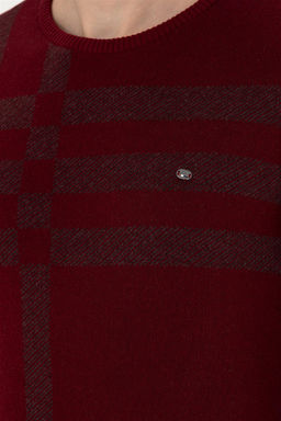 Мужской бордово-красный свитер - U.s. polo assn фото 7