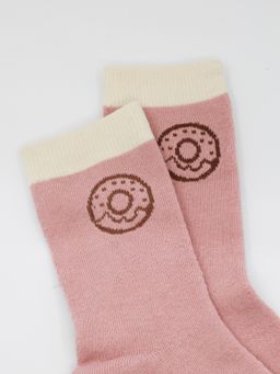 Носки р.35-40 Махровые Food Пончик - Krumpy фото 2