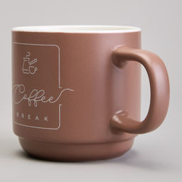 НАБОР КРУЖЕК LEFARD 4ШТ НА МЕТАЛ.ПОДСТАВКЕ 360МЛ  фото 8