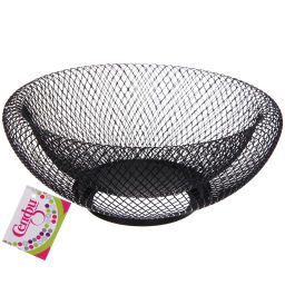 Фруктовница "Black" 24,5*10см двойная стенка