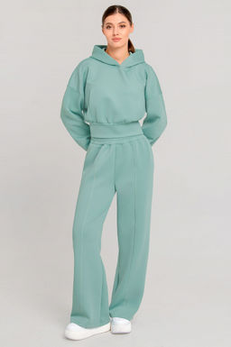 Арт. 2805 Костюм с брюками женский 42-48 (4 шт) Цвет:мята