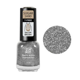Brigitte Bottier лак для ногтей SUGAR SAND тон 316 искрящееся серебро 12мл