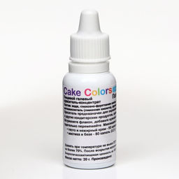Цена за 2 шт. Голубой, пищевой гелевый краситель-концентрат Cake Colors, 20 гр