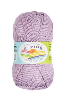 Пряжа ALPINA ANABEL 100% мерсеризованный хлопок 10 шт. х 50 г 120 м  6 м