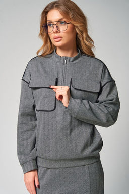 Костюм LAIKONY 373 серый  фото 3