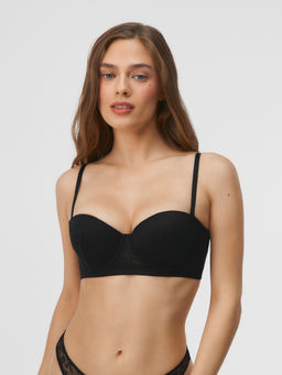 10204110032 Бюстгальтер Balconette жен. Ilana черный