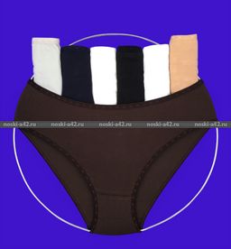 Цена за 7 шт. Трусы женские Турция Неделька - 7 шт. большие размеры арт. 713113 (724113) M (42-44) - For you фото 6