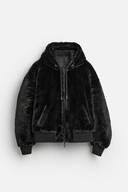 REVERSIBLE BOMBER JACKET - Zara фото 9