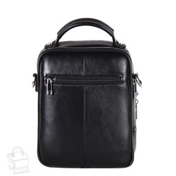 Сумка мужская кожаная 3082H black Heanbag  в Новосибирске