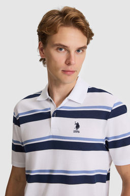 Erkek Lacivert Regular Fit Polo Yaka Ti__rt - U.s. polo assn фото 2