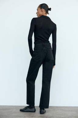 TRF MOM FIT HIGH-WAIST JEANS - Zara фото 16